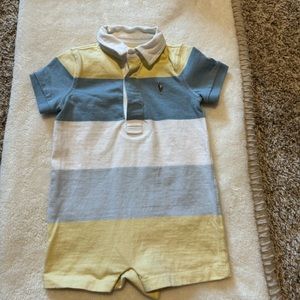 Ralph Lauren Striped Romper